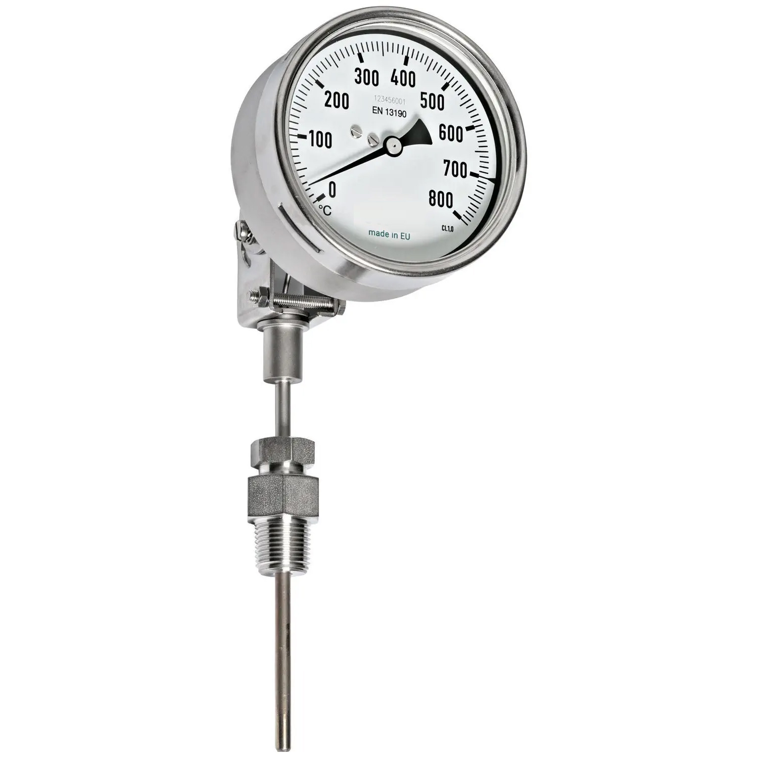 Analoge dieseluitlaat thermometer