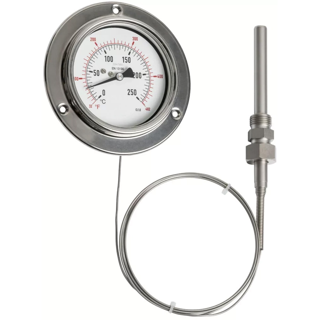 Analoge capillaire thermometer